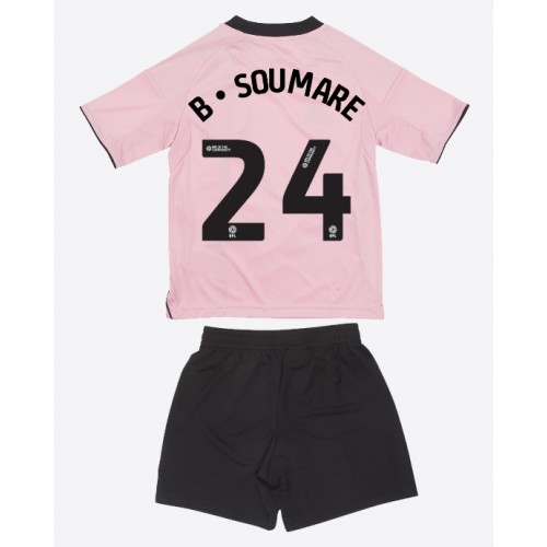 Leicester City Boubakary Soumare #24 Replica Third Stadium Kit for Kids 2025-26 Short Sleeve (+ pants) Leicester City Boubakary Soumare #24 Replica Third Stadium Kit for Kids 2025-26 Short Sleeve (+ pants)